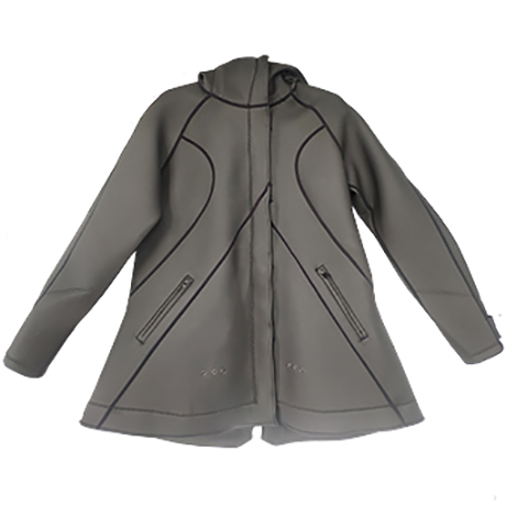 Neoprene Fabric Coat