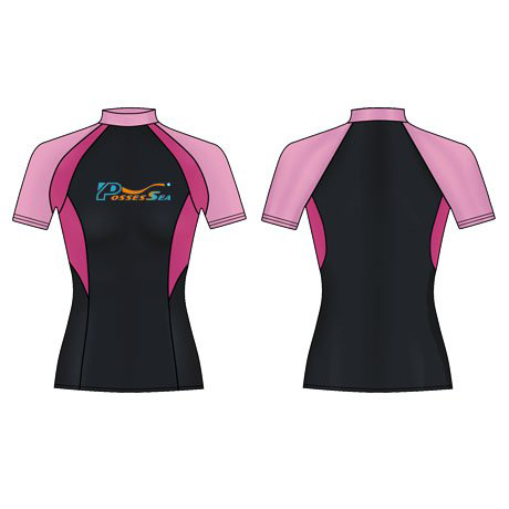 Women's Short Sleeve Rash Vest