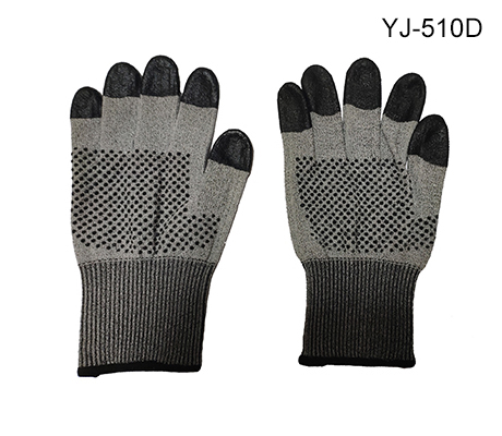Nitrile Double-Sided Dotted Hand Cut-Resistant Gloves