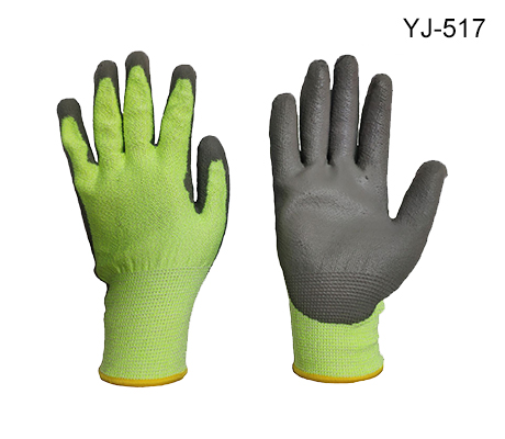 Polyurethane-Coated Cut-Resistant Gloves